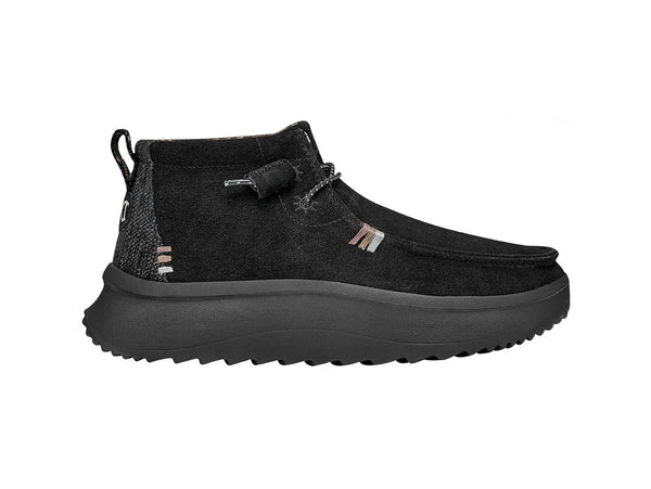 Hey Dude Stivaletti Donna Wendy Peak Invernale Camoscio Nero 40411-001